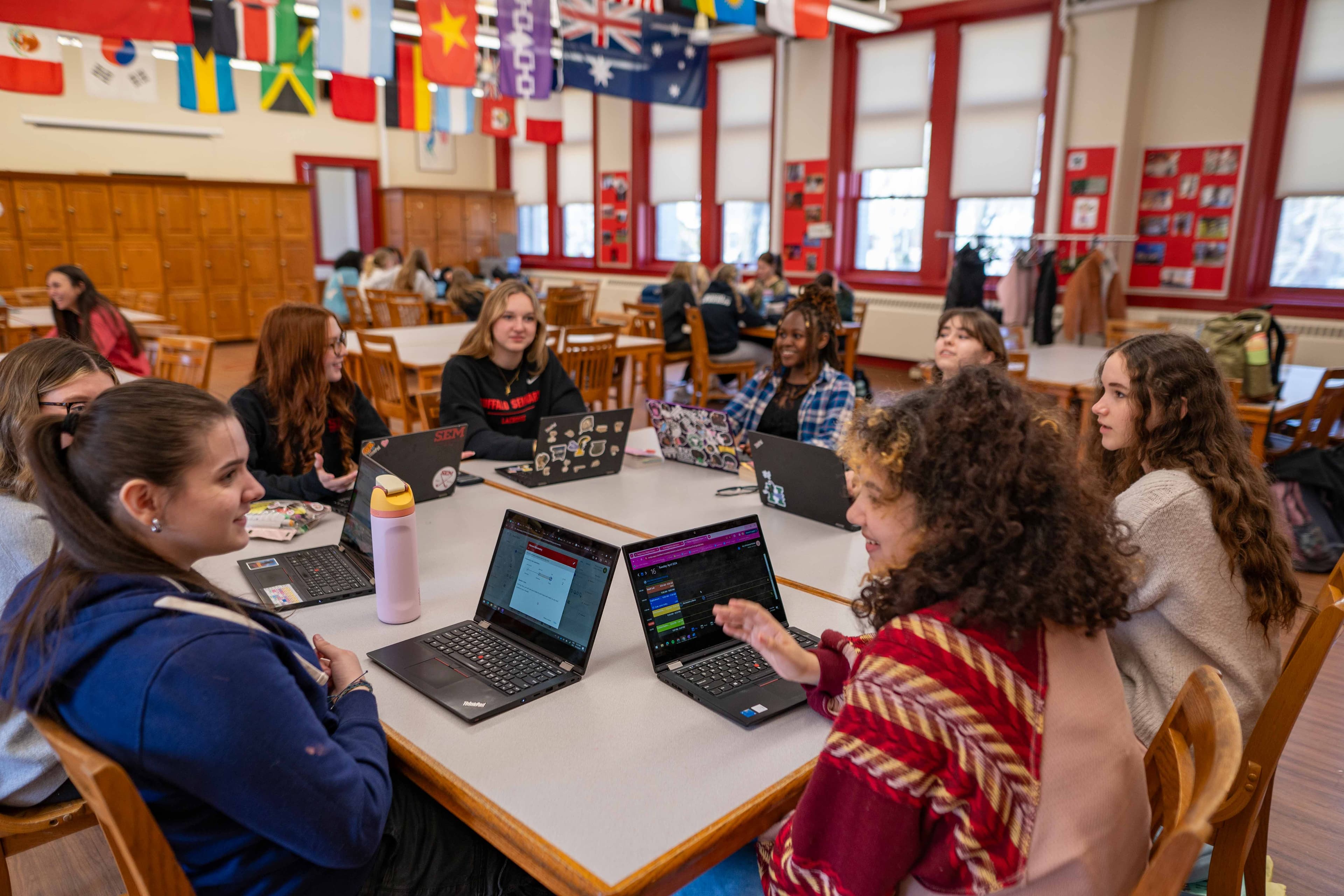 Buffalo Seminary Students Using Studyo